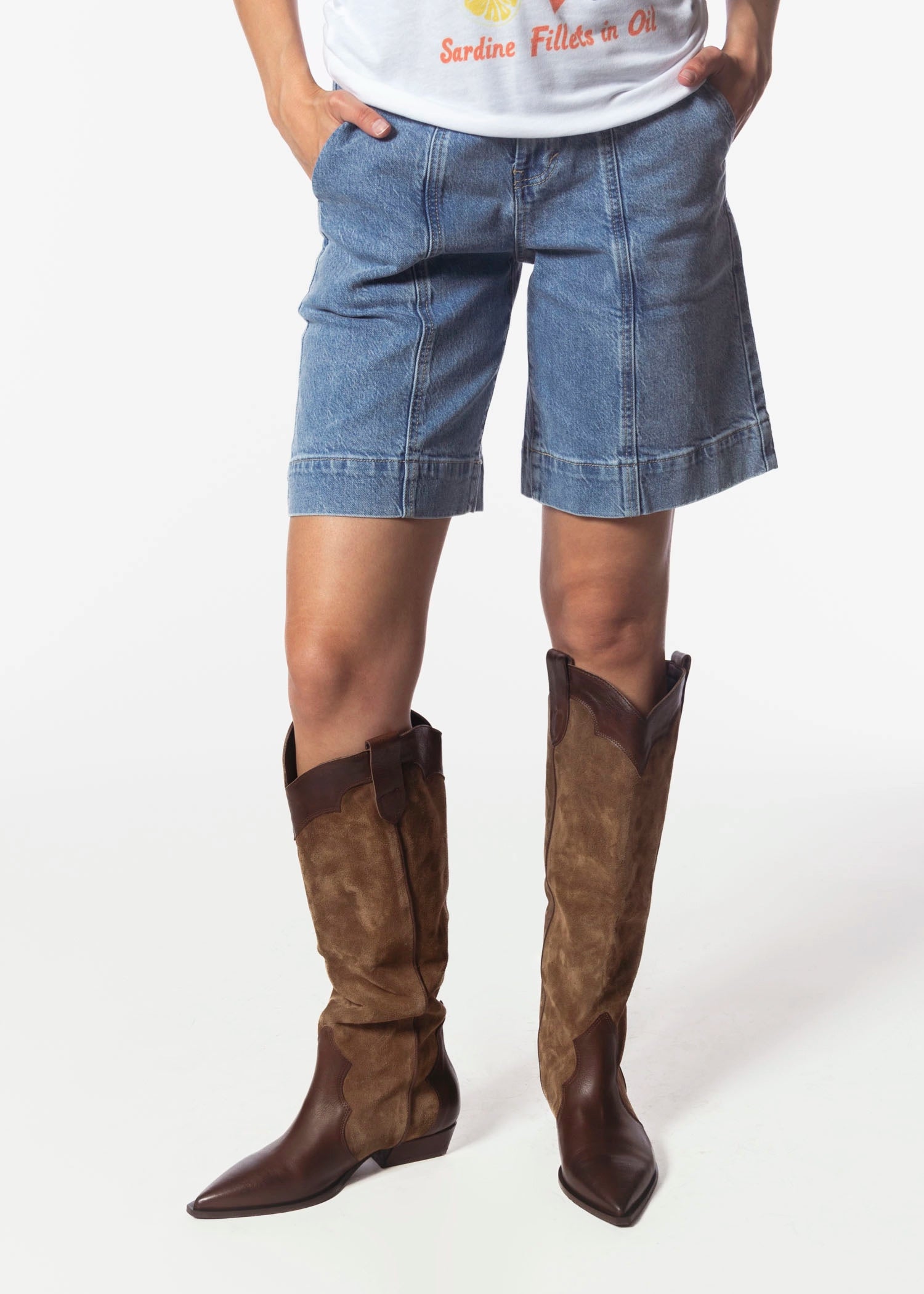 swatch_Tobacco Suede tall western boot