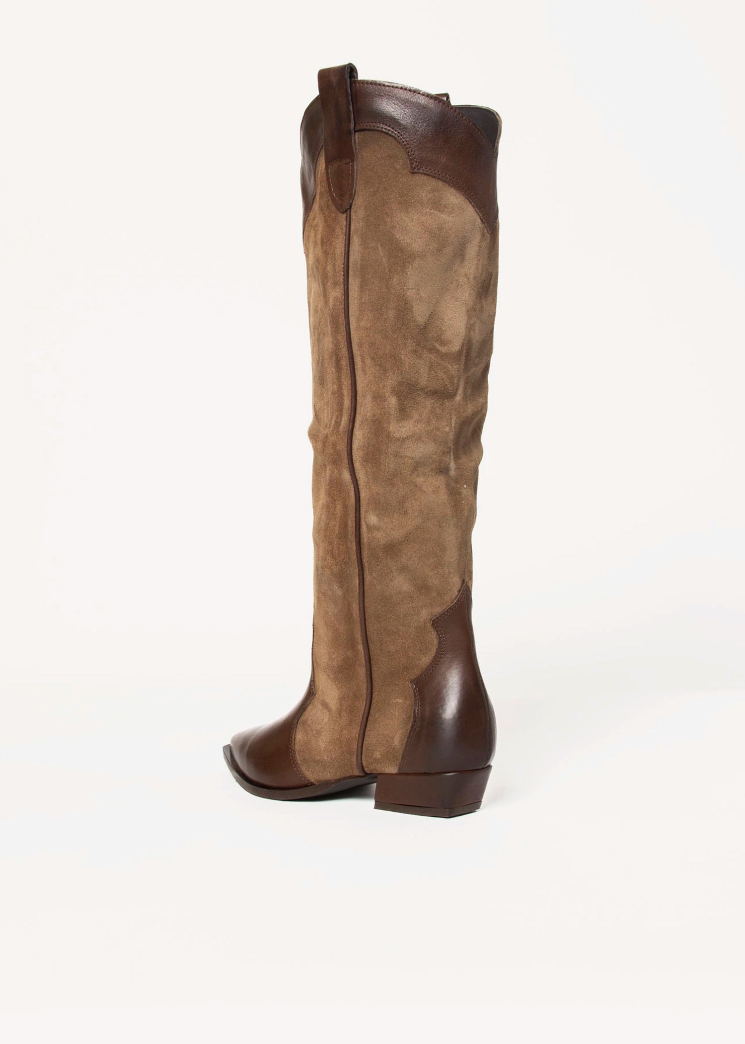 swatch_Tobacco Suede tall western boot