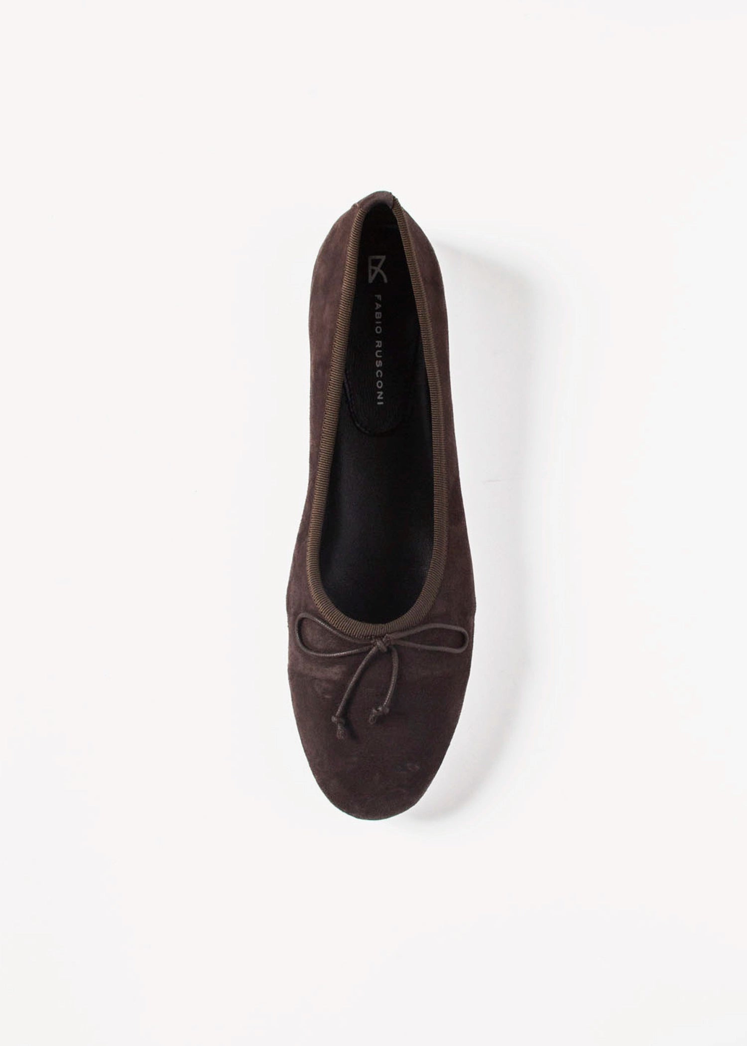 swatch_Brown Suede ballet flat shoes 