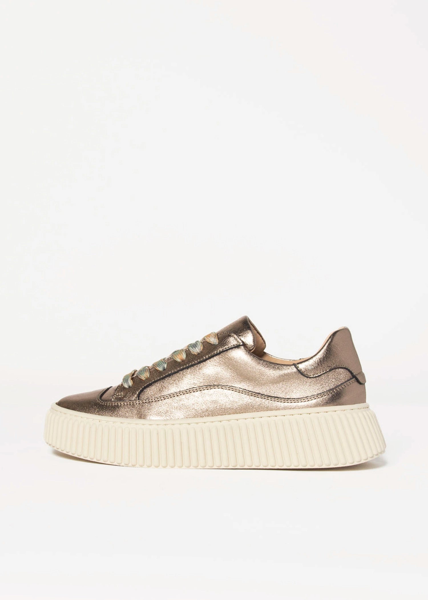 swatch_Pewter Leather creeper sneaker