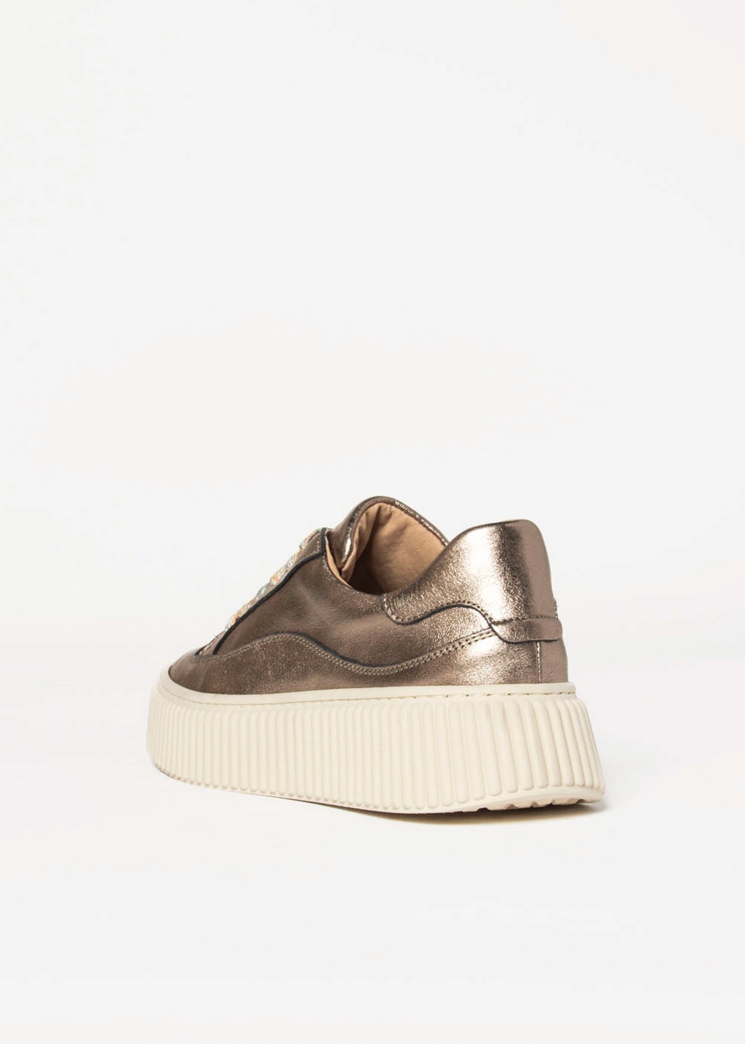 swatch_Pewter Leather creeper sneaker