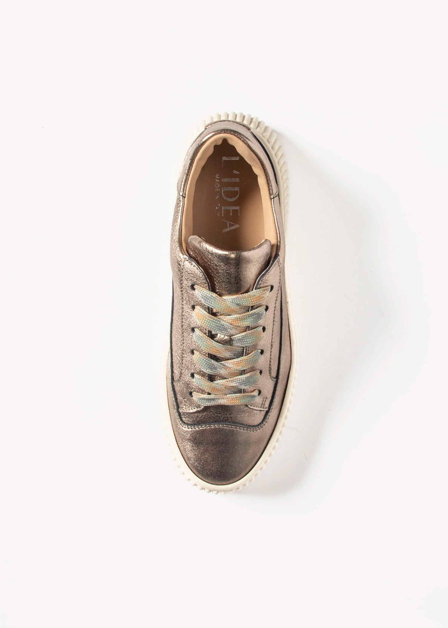 swatch_Pewter Leather creeper sneaker