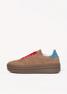 swatch_Taupe Multi platform sneaker