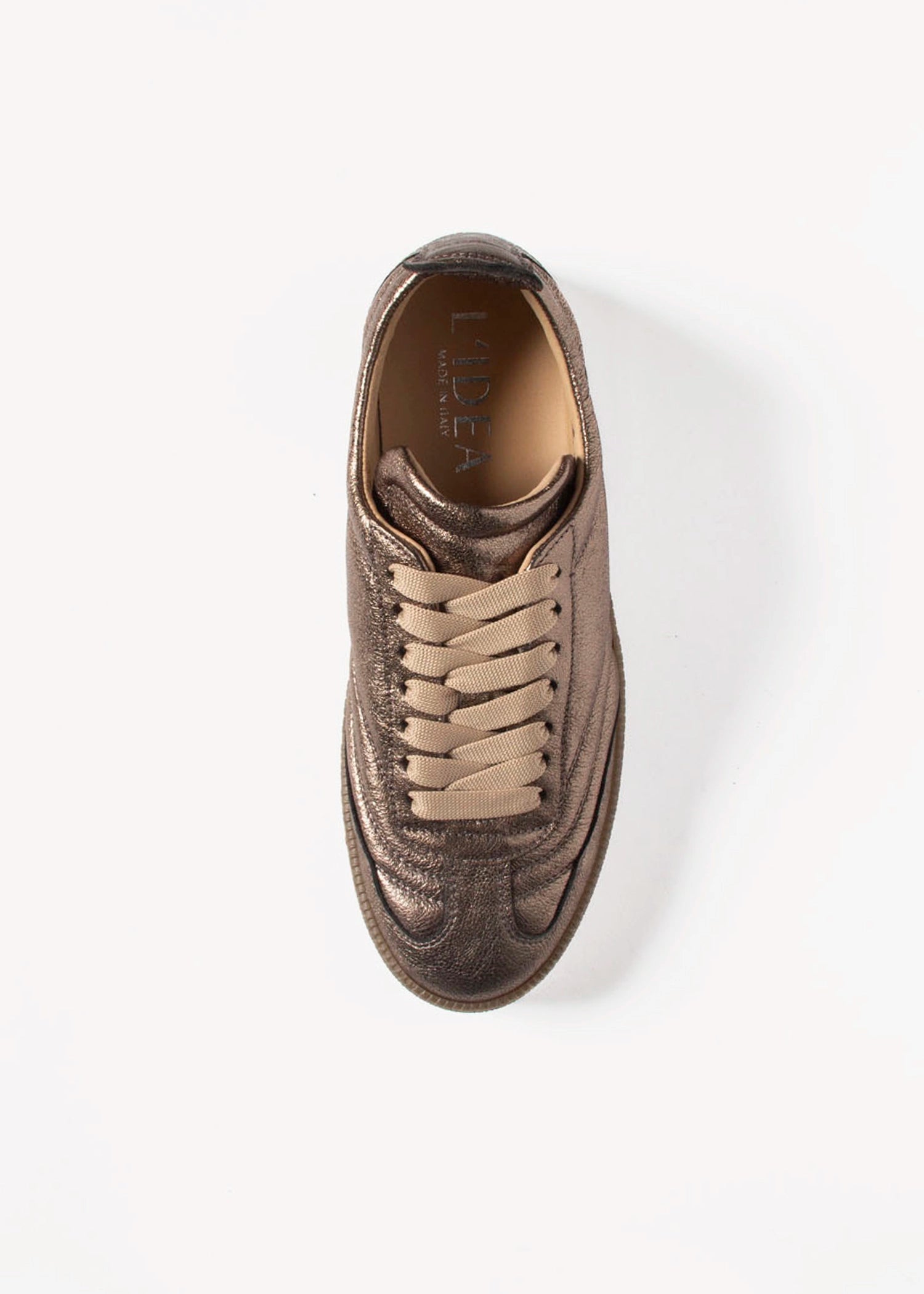 swatch_Bronze Leather sneaker