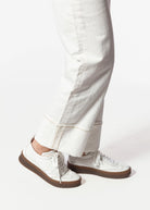 swatch_White Leather sneaker