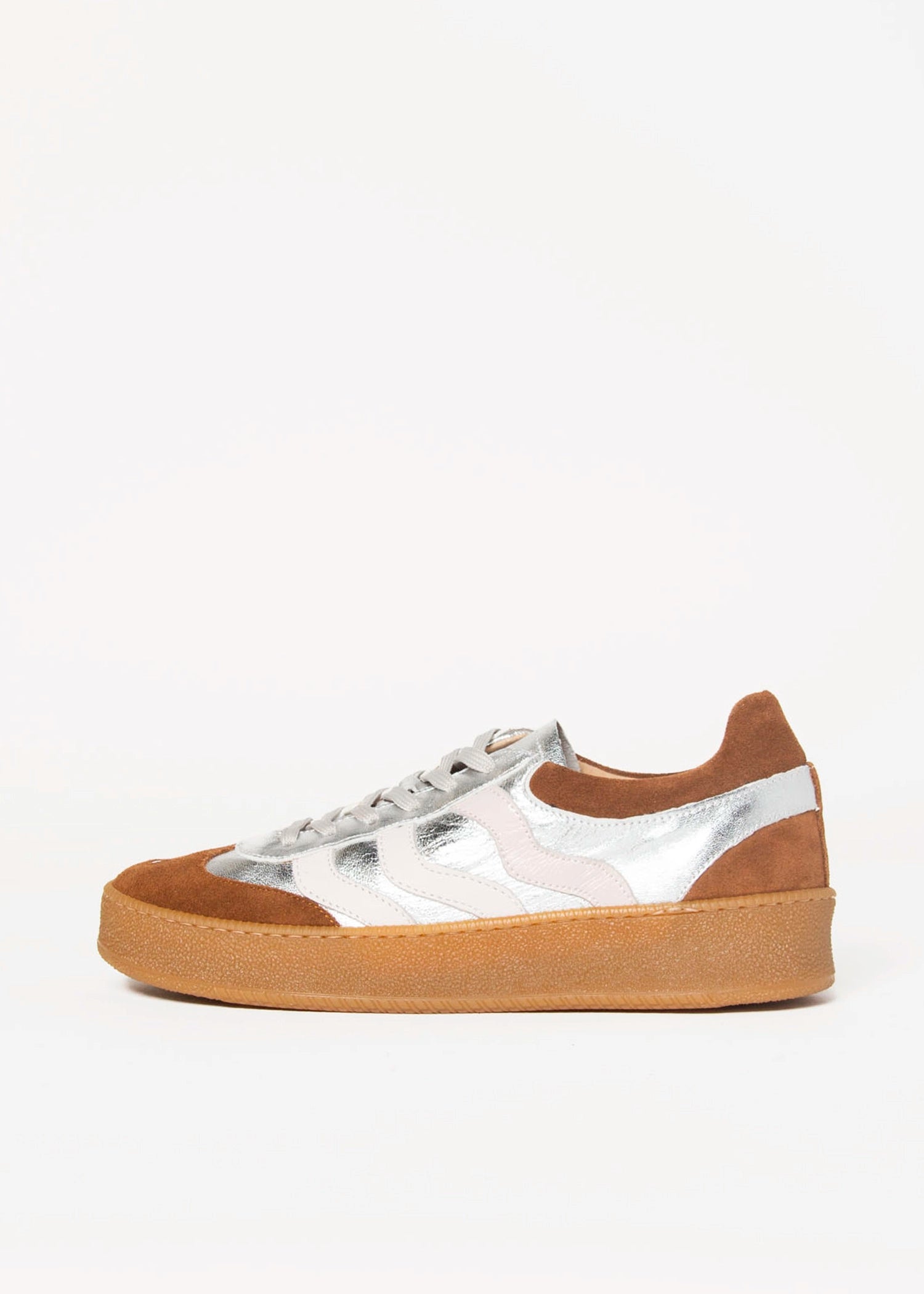 swatch_Silver Multi gum sole sneaker