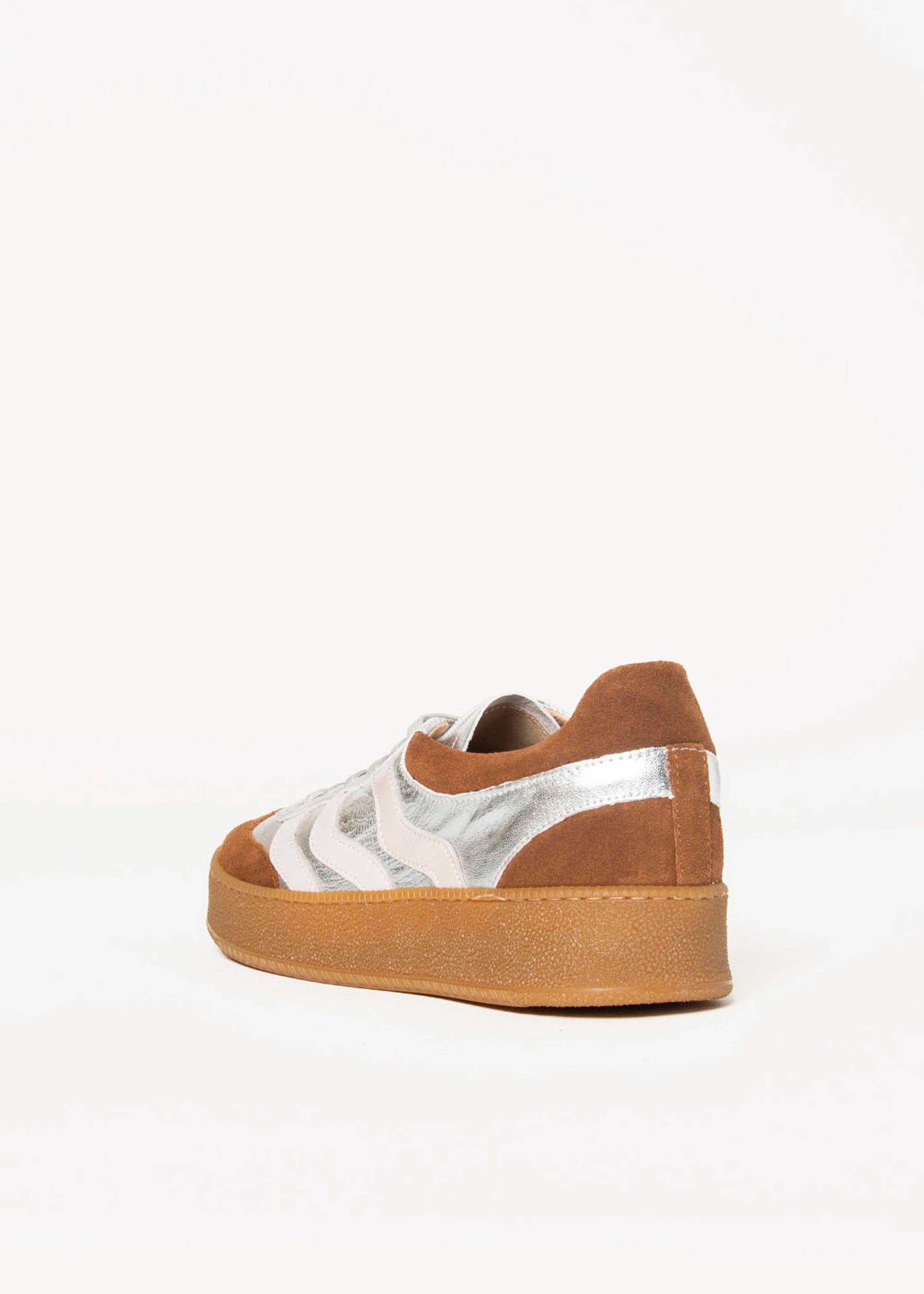 swatch_Silver Multi gum sole sneaker