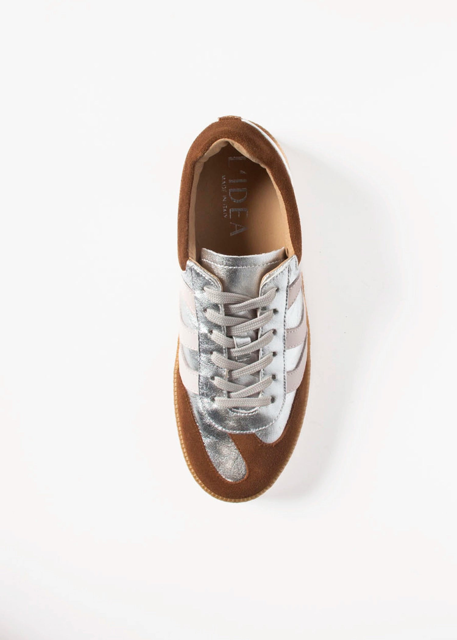 swatch_Silver Multi gum sole sneaker