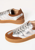 swatch_Silver Multi gum sole sneaker