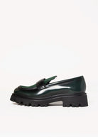 swatch_Forest Leather lug sole loafer