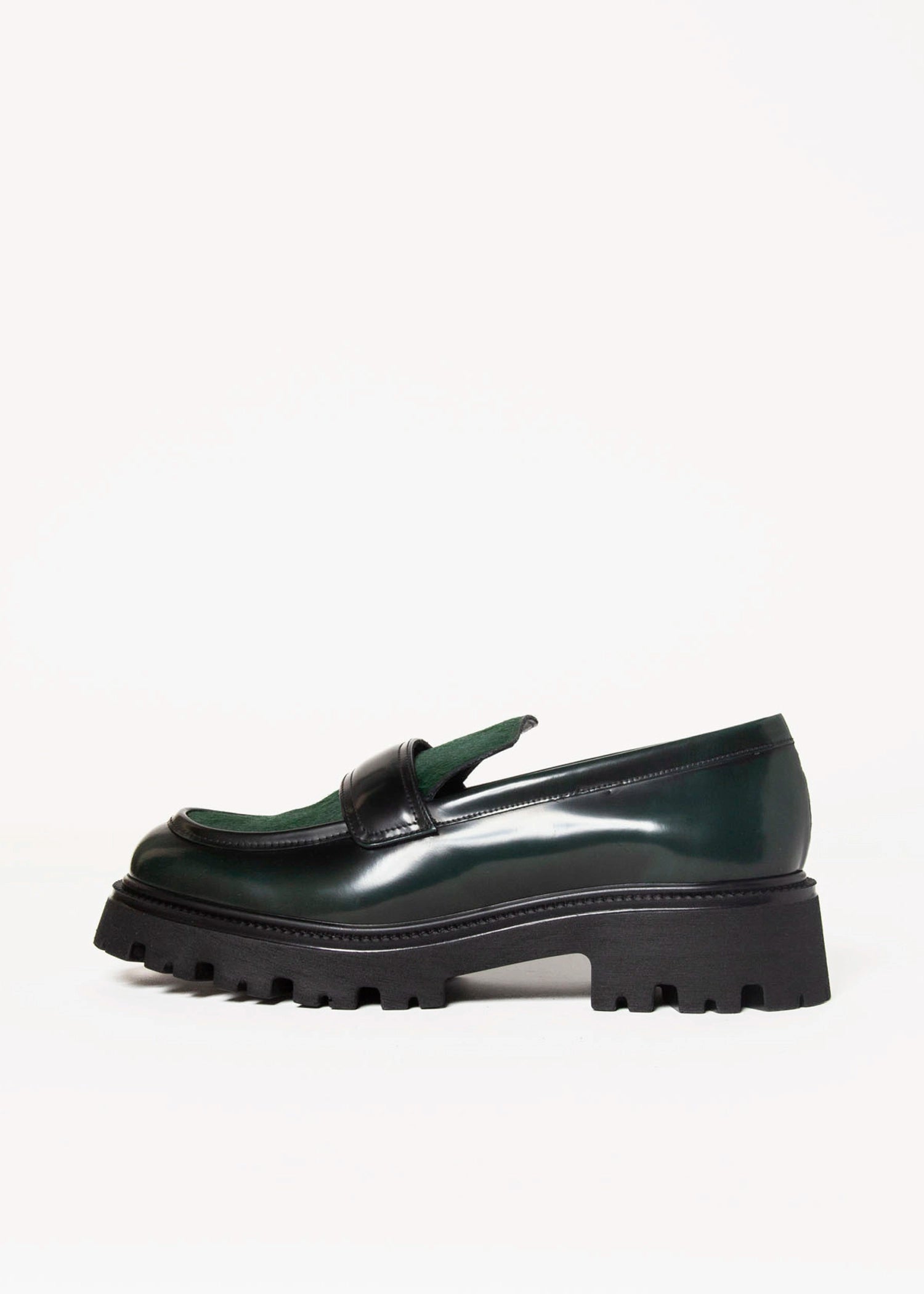 swatch_Forest Leather lug sole loafer