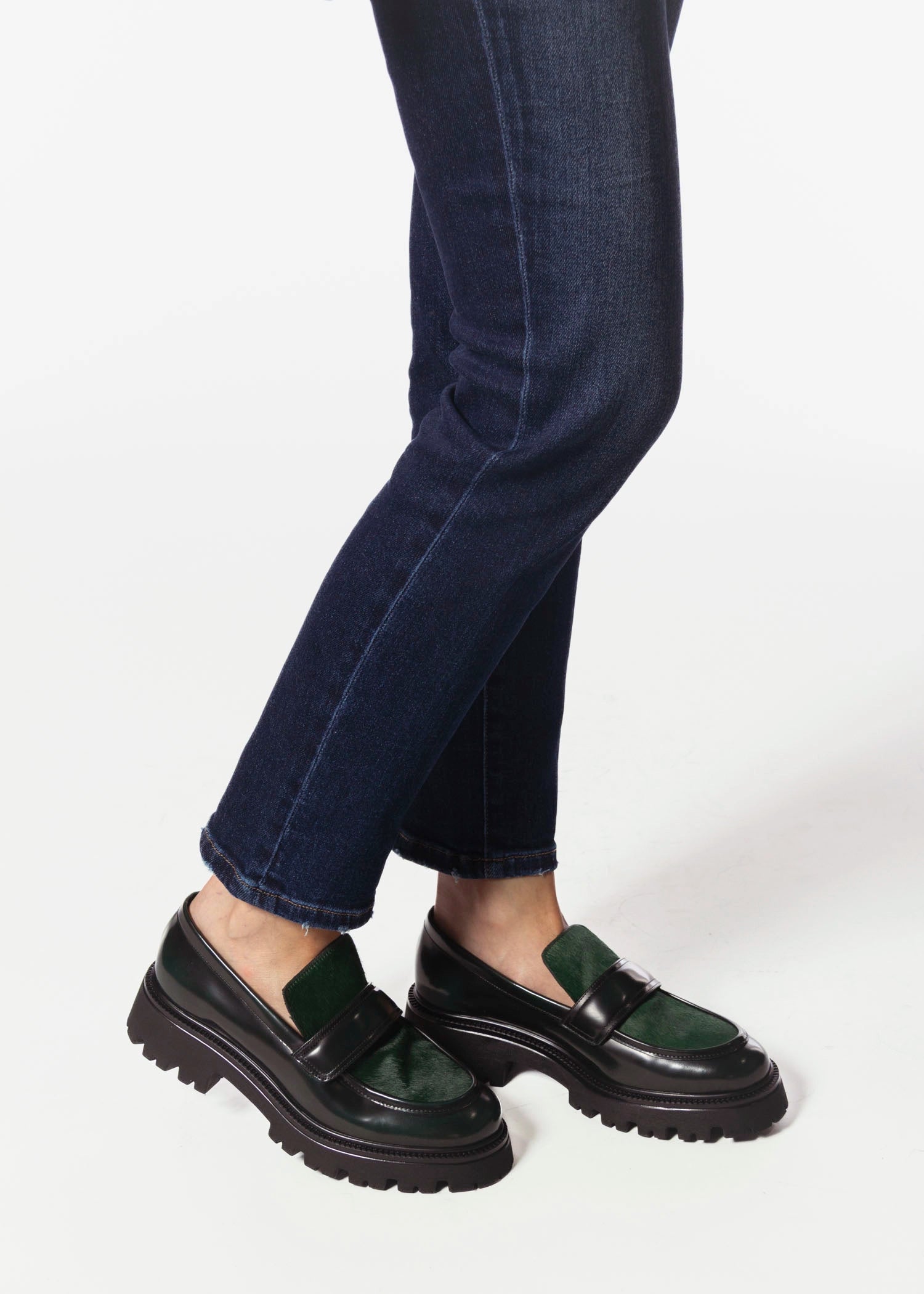 swatch_Forest Leather lug sole loafer