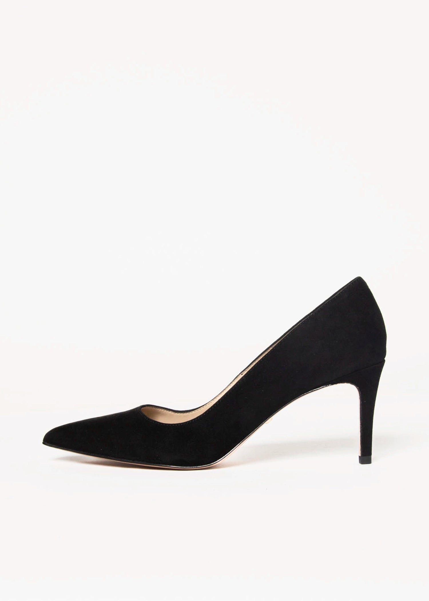 swatch_Black Suede lizel suede pump shoes