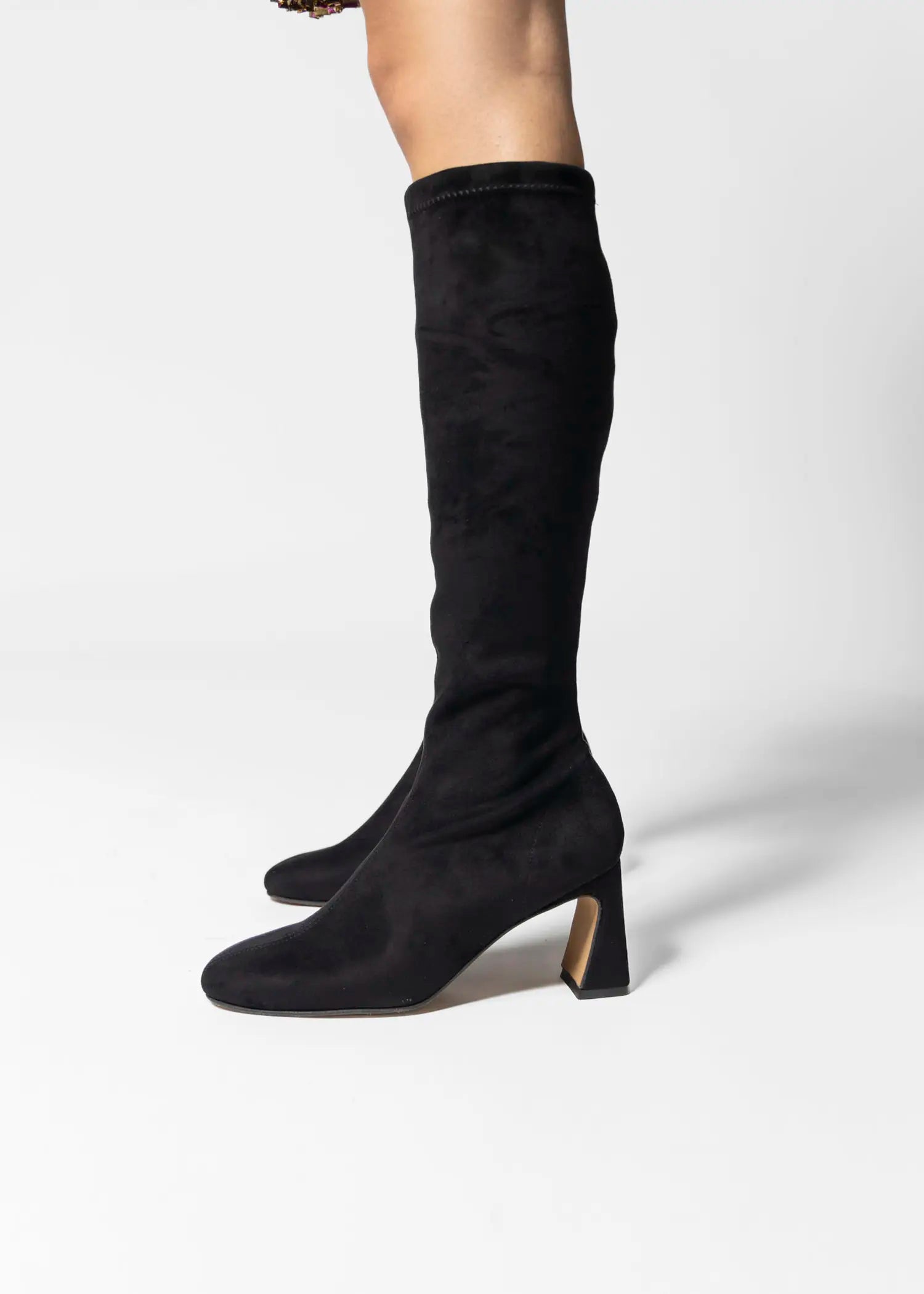 swatch_black jaelta stretch boot boots