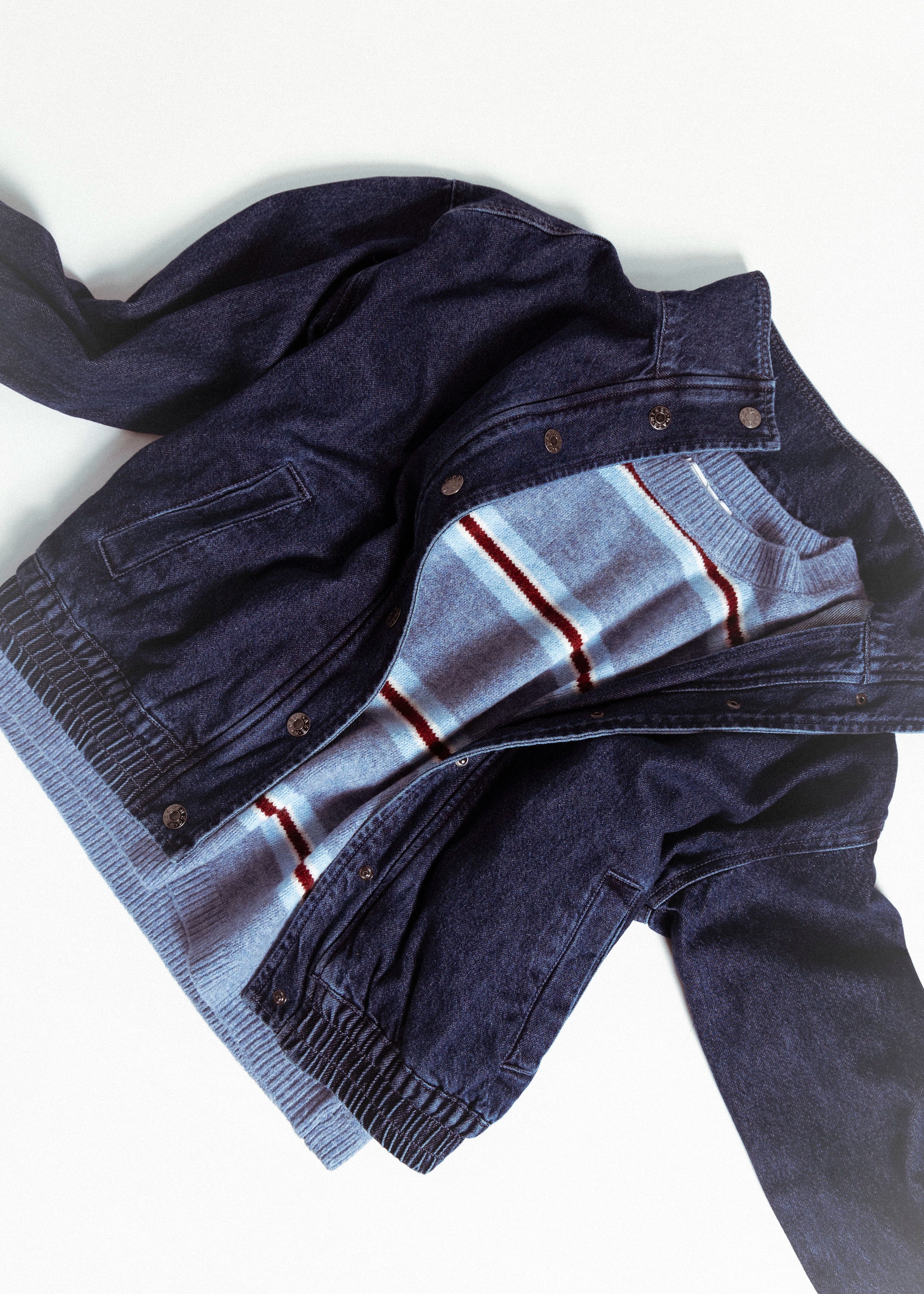 swatch_Blue sadie and sage hudson striped crewneck sweater