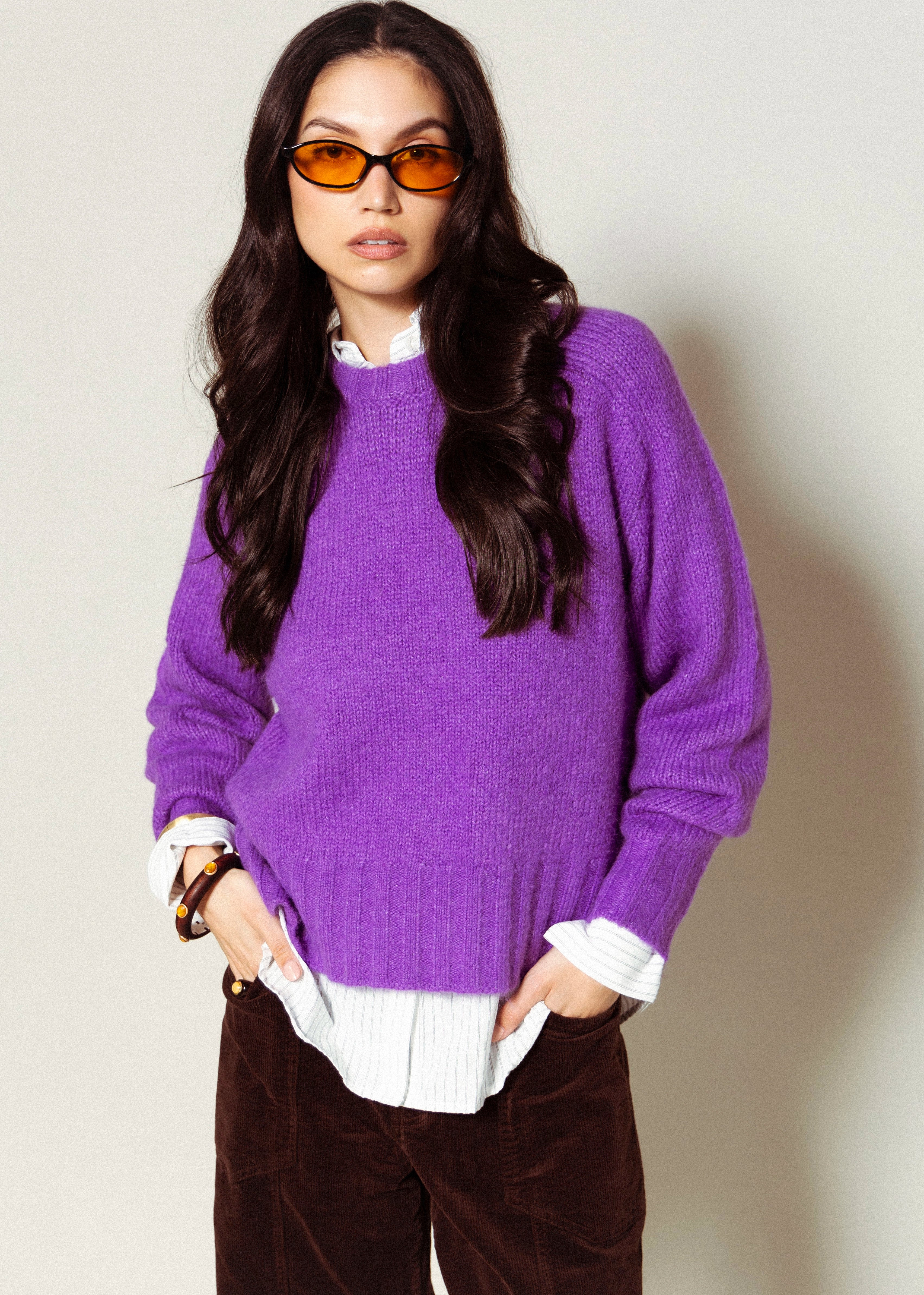 swatch_Violet pistola adina crewneck sweater