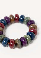 swatch_Purple Mix chunky beaded bracelet