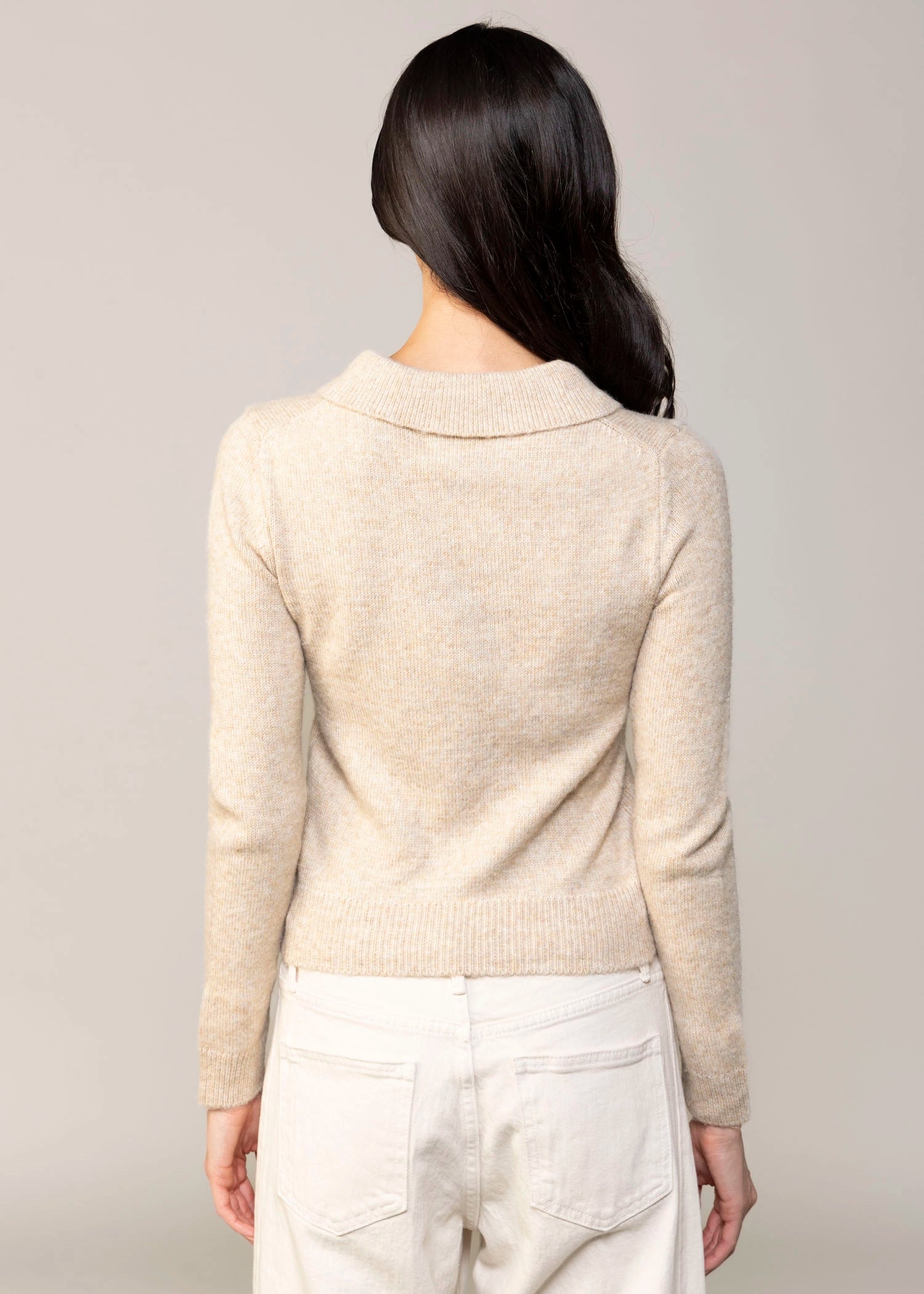 swatch_Dune stitches and stripes leo polo sweater