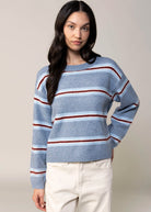 swatch_Blue sadie and sage hudson striped crewneck sweater