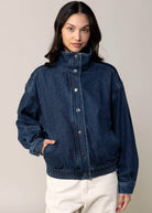 swatch_Denim daze phantom funnel neck denim jacket