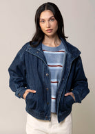 swatch_Denim daze phantom funnel neck denim jacket
