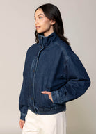 swatch_Denim daze phantom funnel neck denim jacket