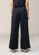 swatch_Navy/Ivory sage the label legacy pinstripe pant