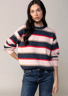 swatch_Blue/Pink Stripe daze denim carlyle striped sweater