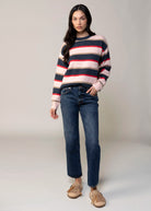 swatch_Blue/Pink Stripe daze denim carlyle striped sweater