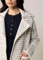 swatch_Cream Multi sage the label marceau coat