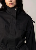 swatch_Black utility style jacket