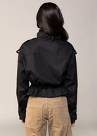swatch_Black utility style jacket