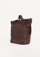 swatch_Dark Brown latico bianca leather crossbody bag