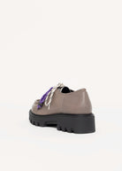 swatch_Grey Leather l'idea italian leather wallabee loafer