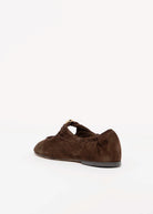 swatch_Dark Brown Suede dolce vita cornel mary jane flats