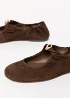 swatch_Dark Brown Suede dolce vita cornel mary jane flats