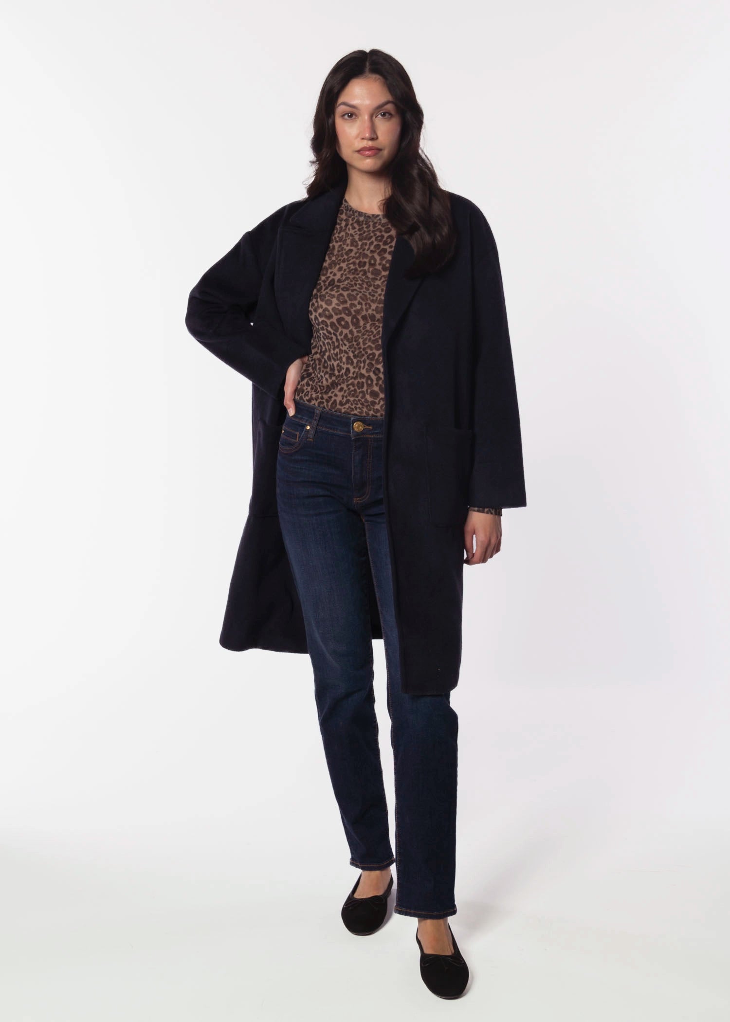 swatch_Navy hayley coat apparel