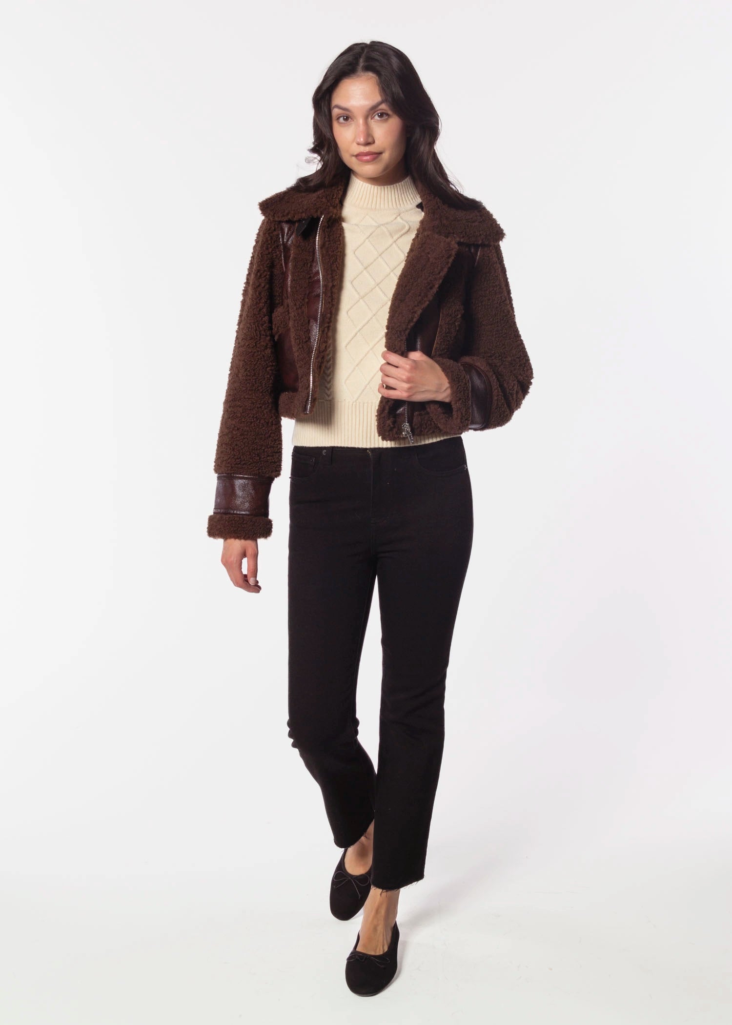 swatch_Brown Combo head start jacket apparel