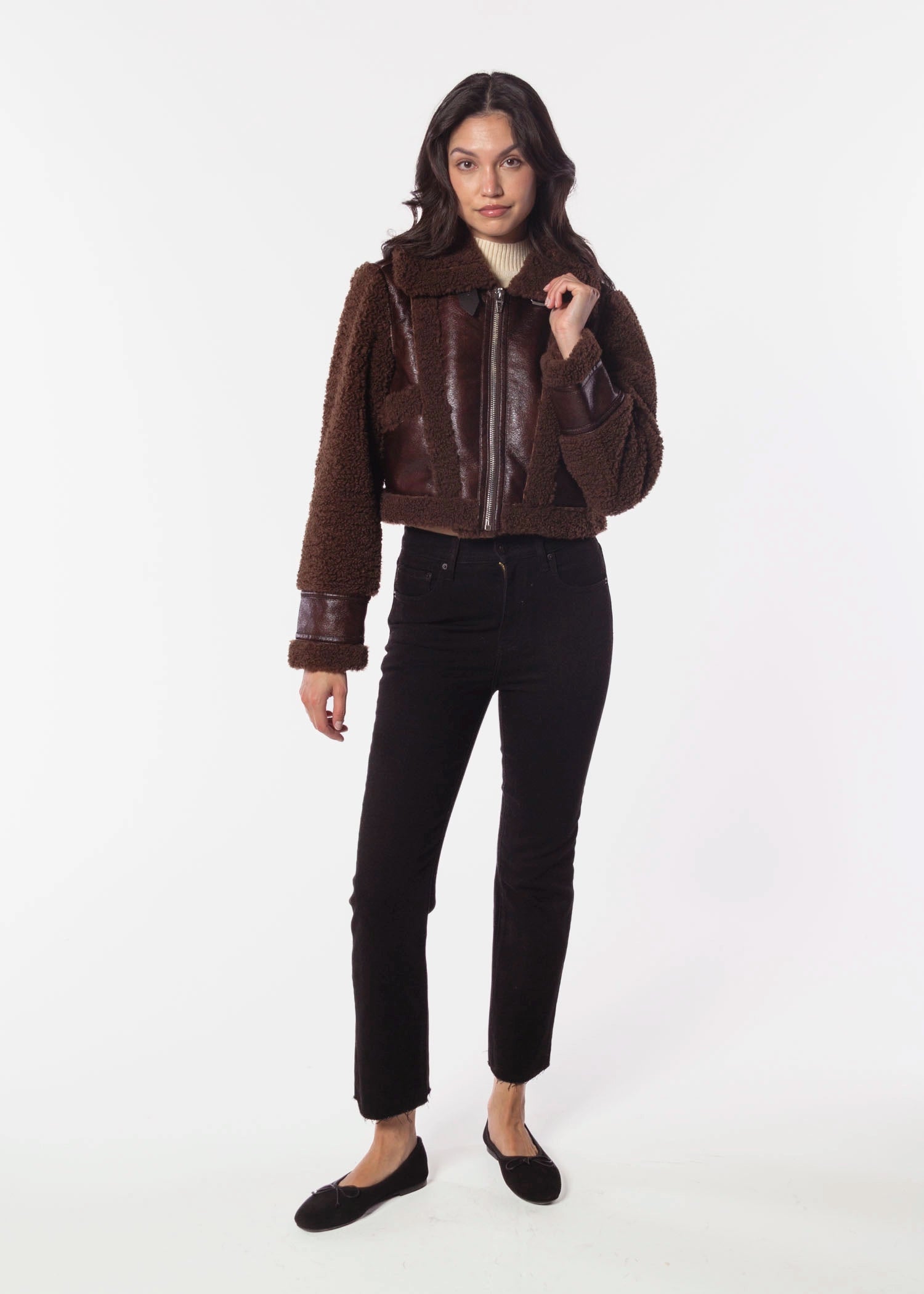 swatch_Brown Combo head start jacket apparel