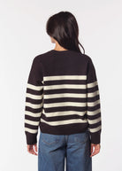 swatch_Black/Ivory daze denim carlyle sweater