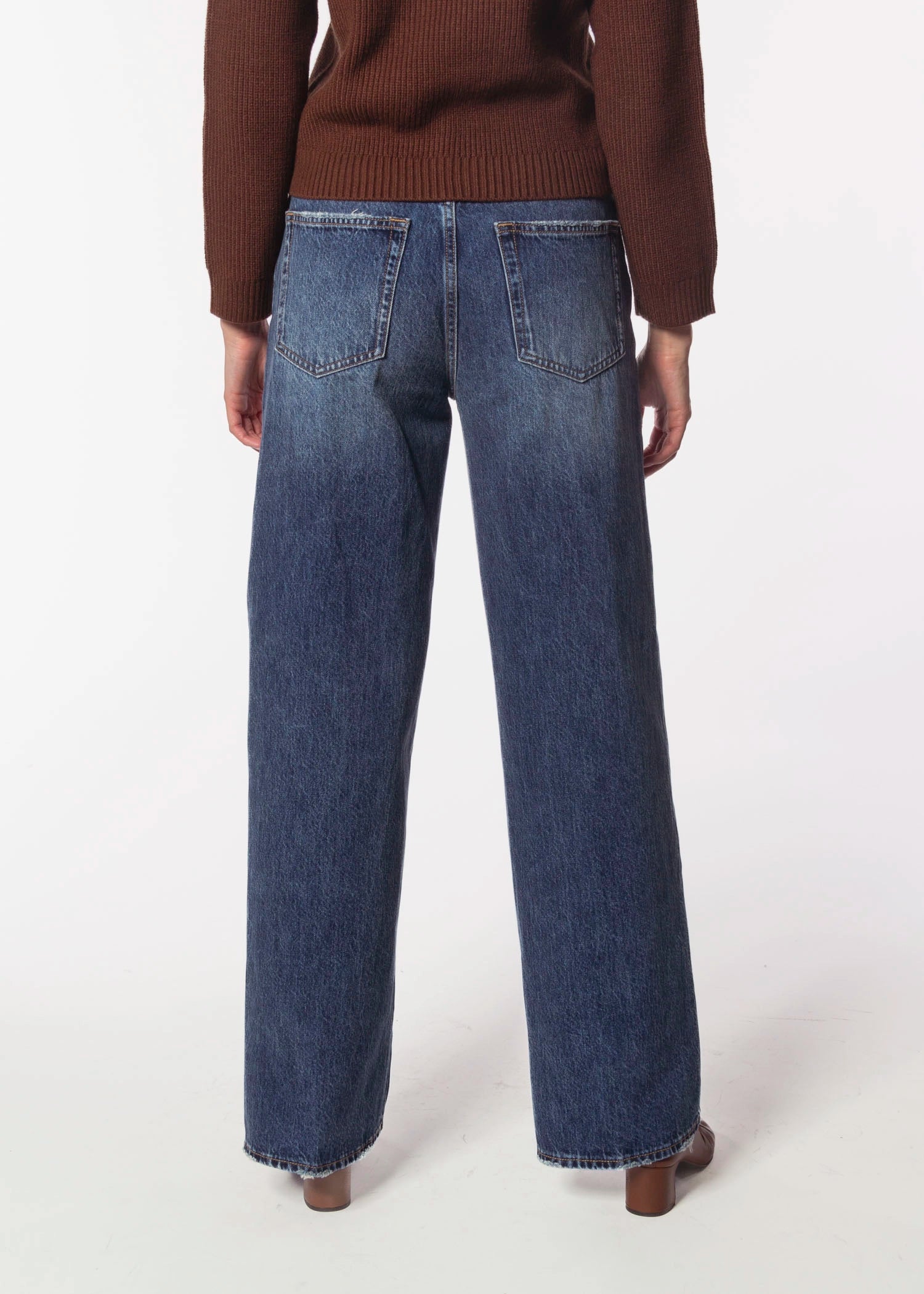 swatch_Denim wide leg jeans apparel