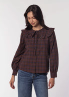 swatch_Wine Combo greylin krista blouse