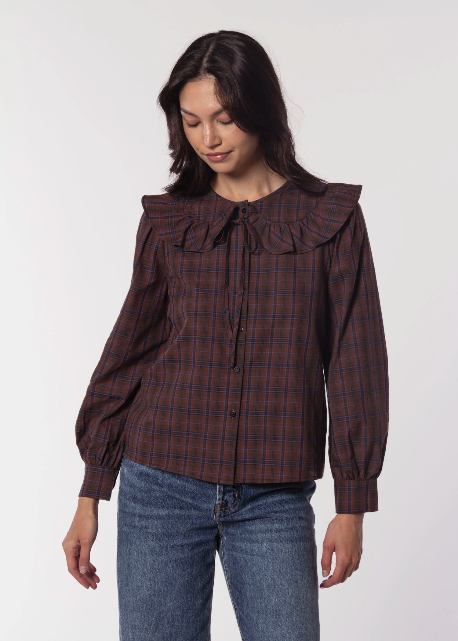 swatch_Wine Combo greylin krista blouse