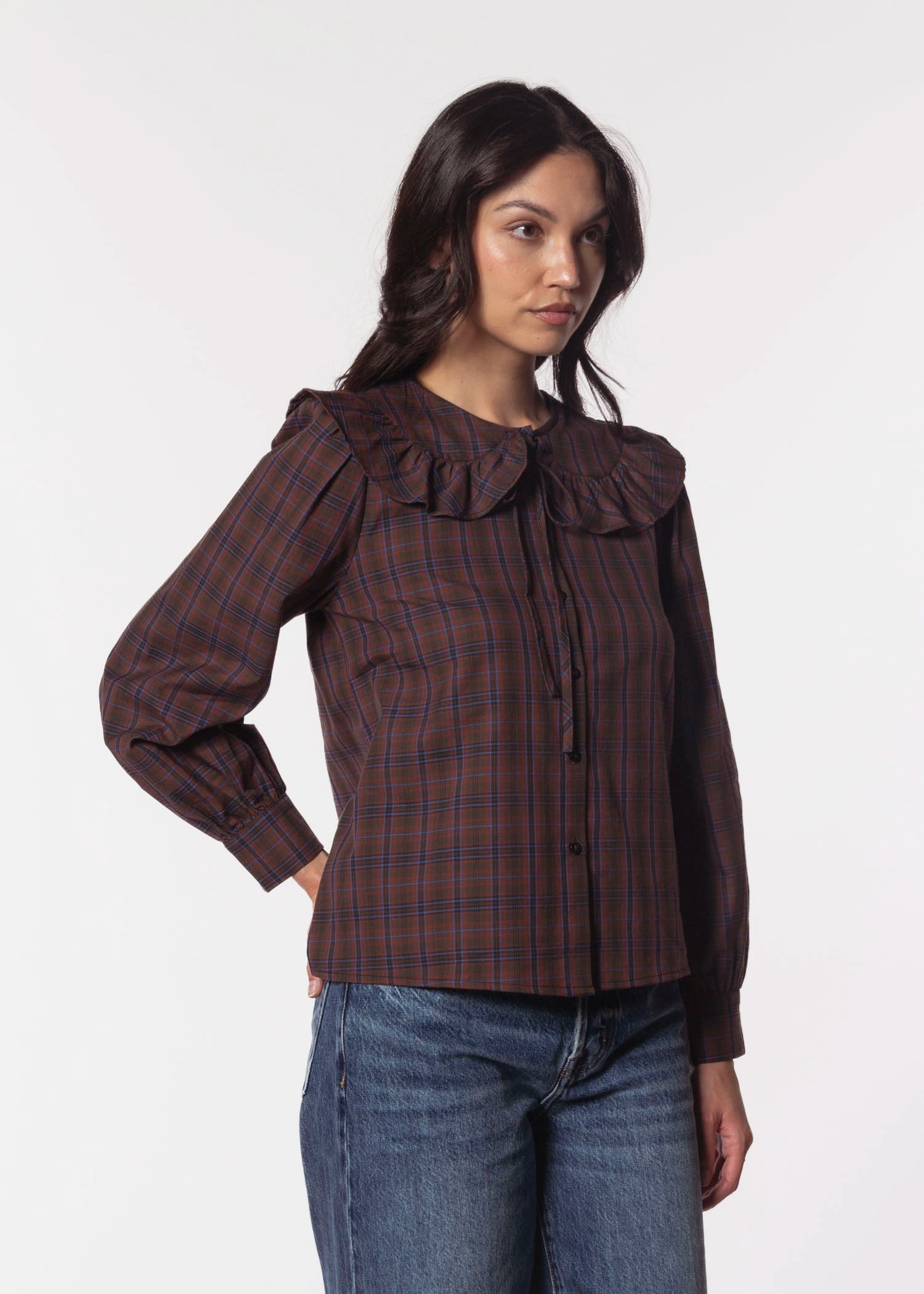 swatch_Wine Combo greylin krista blouse