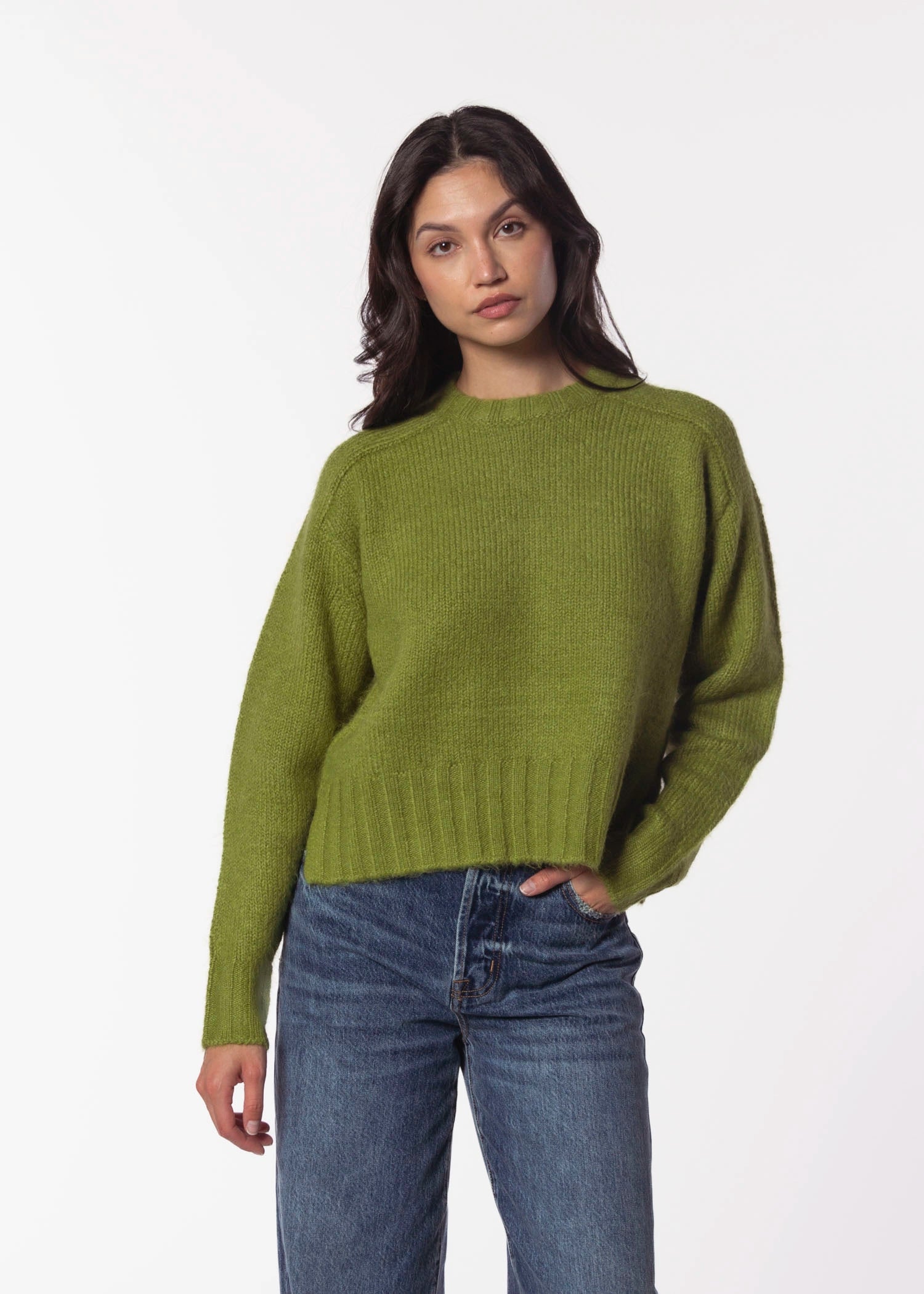 swatch_Pea Green adina sweater pistola