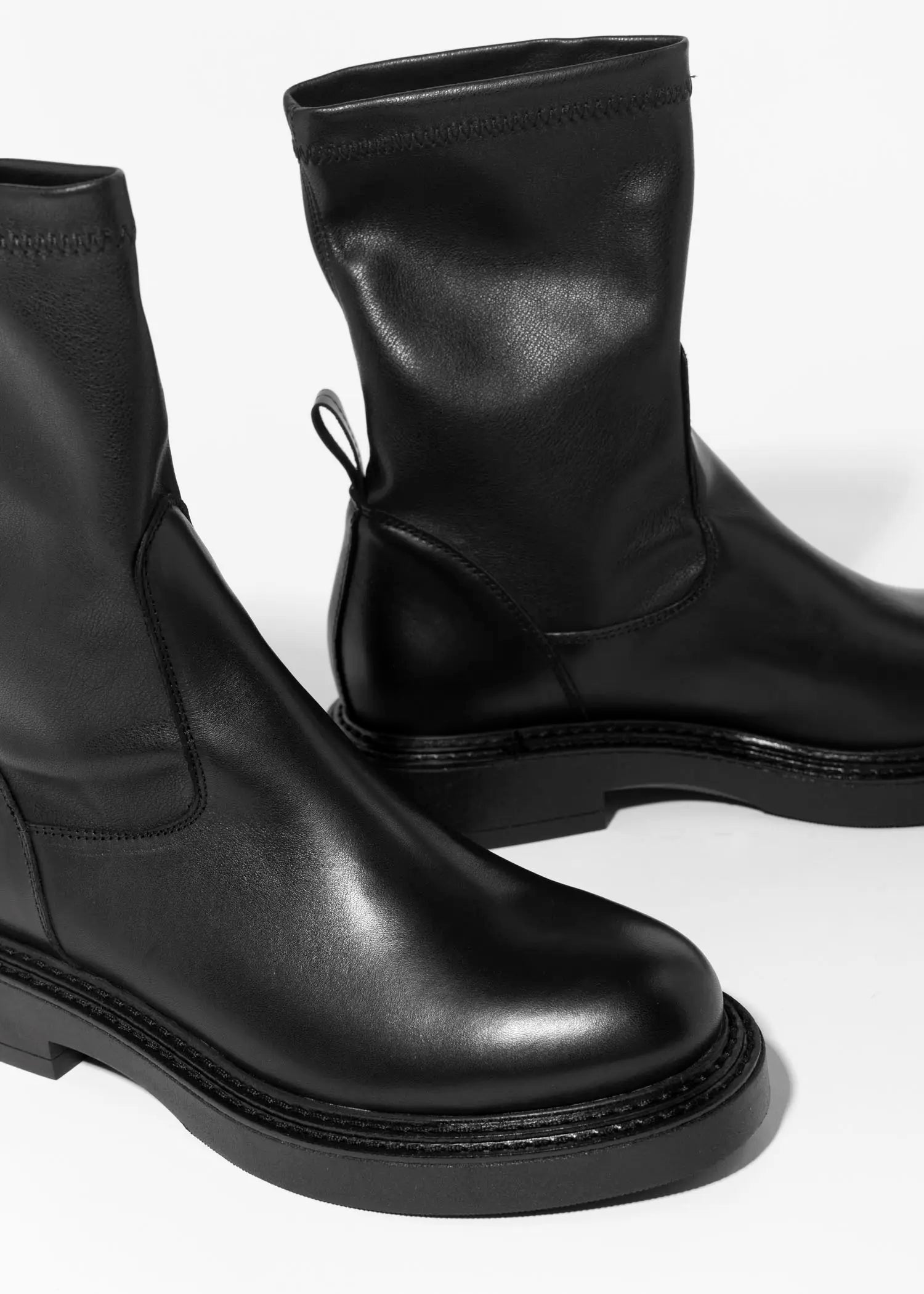 swatch_black bonnie stretch boot boots