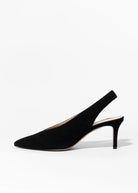 swatch_black suede lupin slingback pump heels