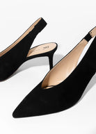 swatch_black suede lupin slingback pump heels