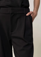 swatch_Black kut from the kloth cheryl wide leg trouser