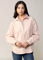 swatch_Pale Pink oversized button down shirt